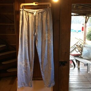 Flora Nikrooz Men's Sky Blue Floral Pants